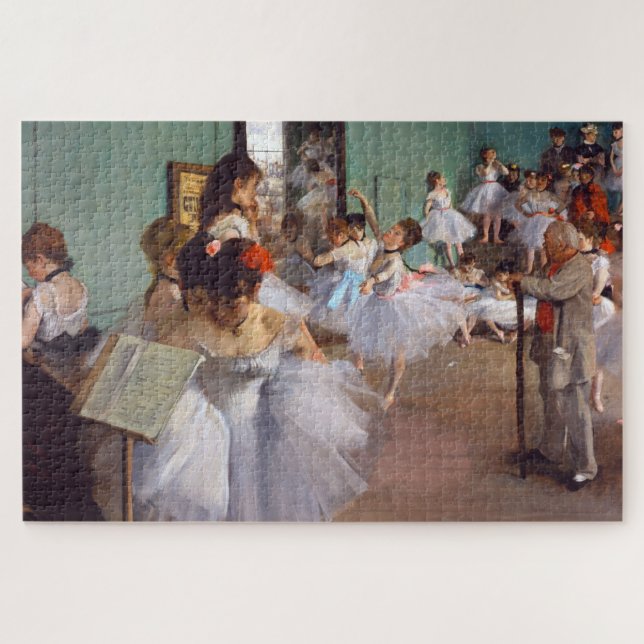 The Dance Class, Edgar Degas Jigsaw Puzzle (Horizontal)