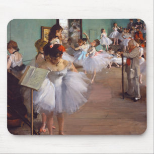 The Dance Class, Edgar Degas Mouse Pad