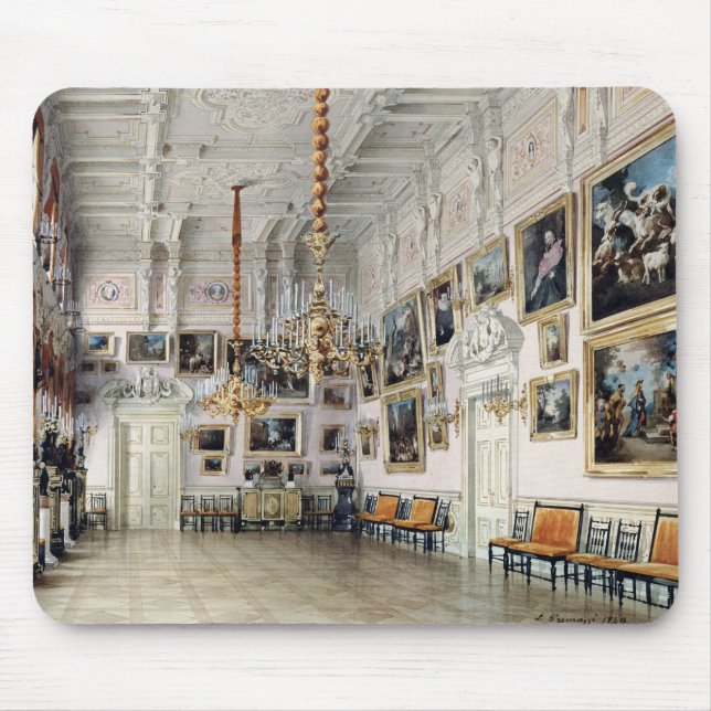 The Dance hall at Count Bezborodko's House Mouse Pad (Front)