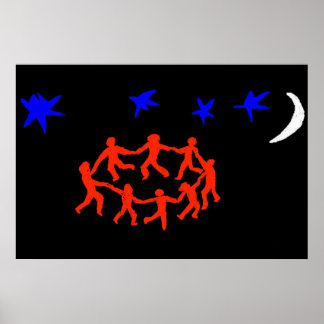 The Dance ~ Modern Art Poster