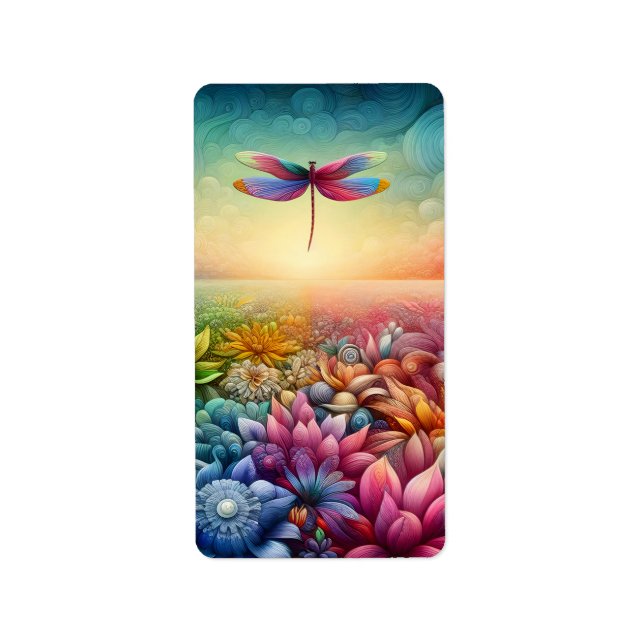 The Dance of Dragonfly Label (Front)