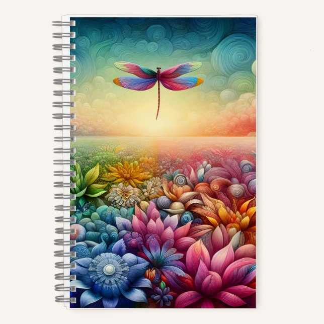 The Dance of Dragonfly Notebook (Front)