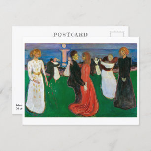 The Dance of Life   Edvard Munch   Postcard