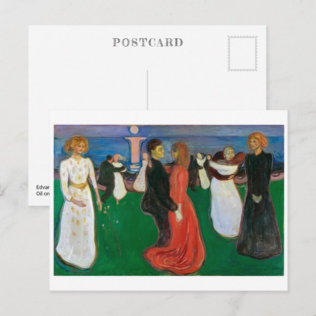 The Dance of Life | Edvard Munch | Postcard (Front/Back)