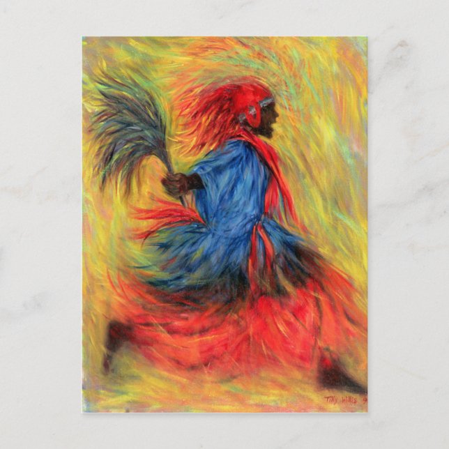 The Dancer 1998 Postcard (Front)
