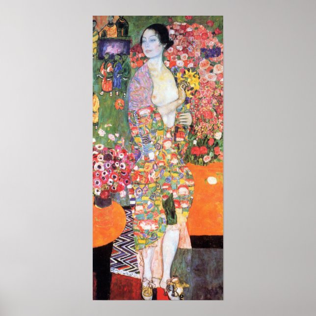 The Dancer, Gustav Klimt Poster (Front)