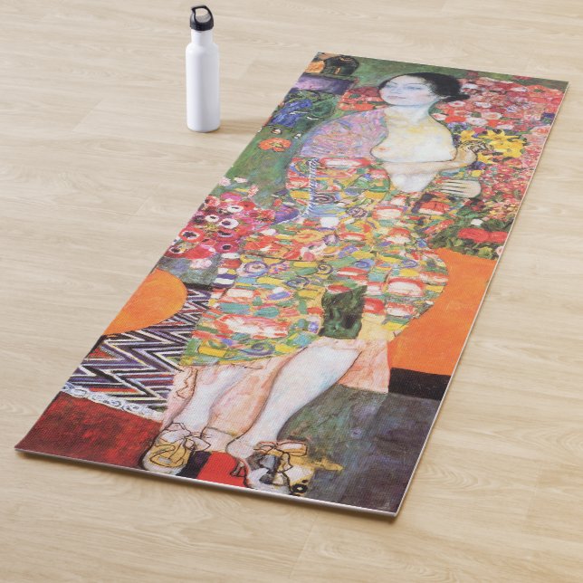 The Dancer, Gustav Klimt Yoga Mat (In Situ)