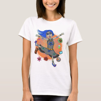 The Dancer Performer Carefree Happy Party Girl Nig T-Shirt