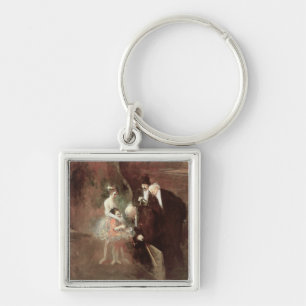 The Dancers, c.1925 (oil on canvas) Key Ring