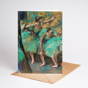 The Dancers Edgar Degas Card