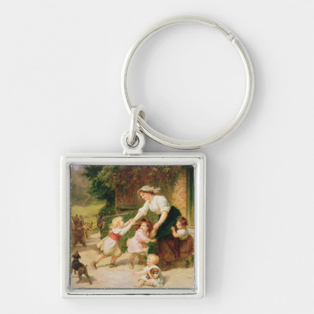 The Dancing Bear Key Ring (Front)