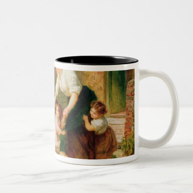 The Dancing Bear Two-Tone Coffee Mug (Right)