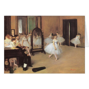 The Dancing Class by Edgar Degas, Vintage Ballet