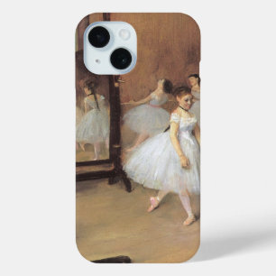 The Dancing Class by Edgar Degas, Vintage Ballet iPhone 15 Case