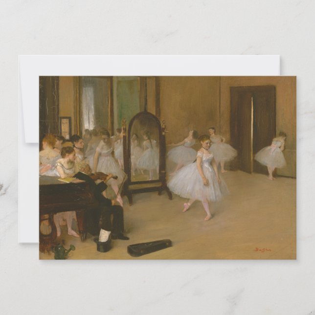 The Dancing Class | Edgar Degas (Front)