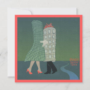 The Dancing House Card