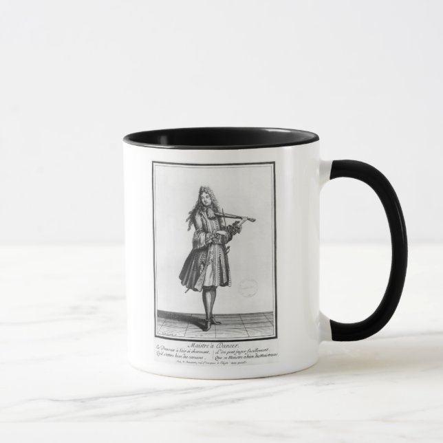 The dancing master mug (Right)