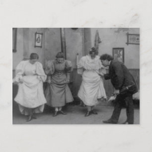 The Dancing Master Postcard