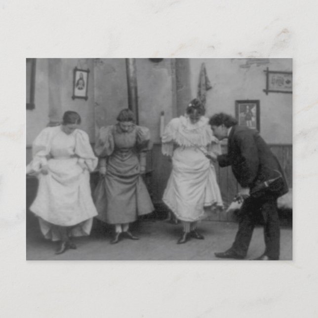 The Dancing Master Postcard (Front)