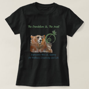 The Dandelion and The Snail, Bear T-Shirt