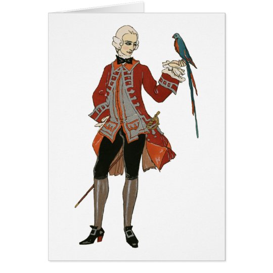 The Dandy And The Bird Card