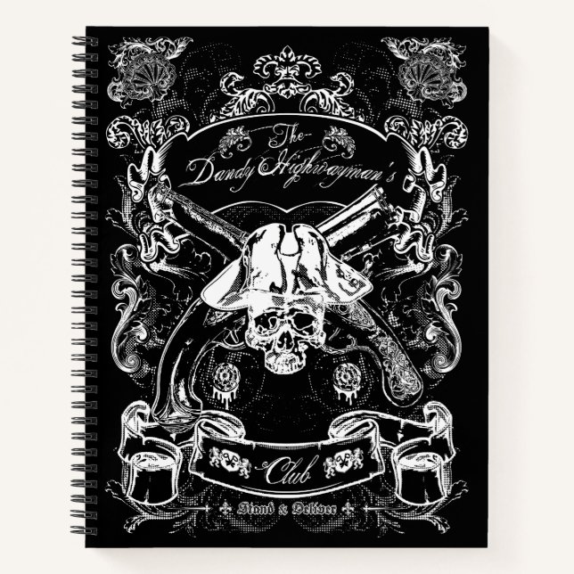 The Dandy Highwayman's Club Notebook (Front)