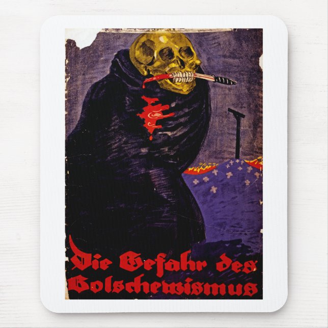 The Danger of Bolshevism Mouse Pad (Front)