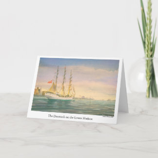 The Danmark on the Lower Hudson Card