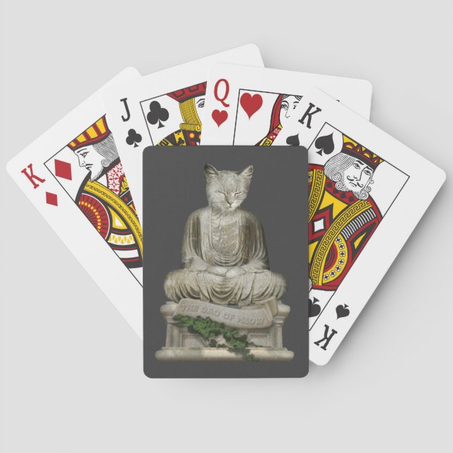 The Dao of Meow Playing Cards (Back)
