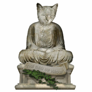 The Dao of Meow Standing Photo Sculpture