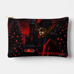 The dark christmas time. accessory pouch