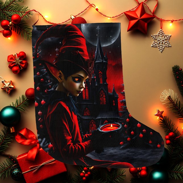 The dark christmas time.  large christmas stocking (Creator Uploaded)