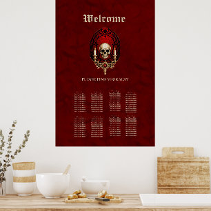 The dark elegance of the Gothic style. Poster