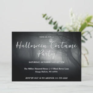 The Dark Forest Party Invitation