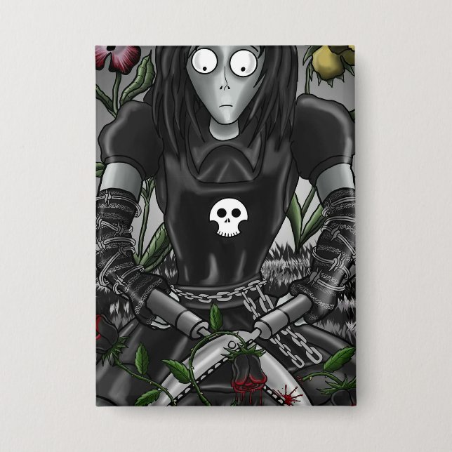 The Dark Mirror collector pin 2 (Front)