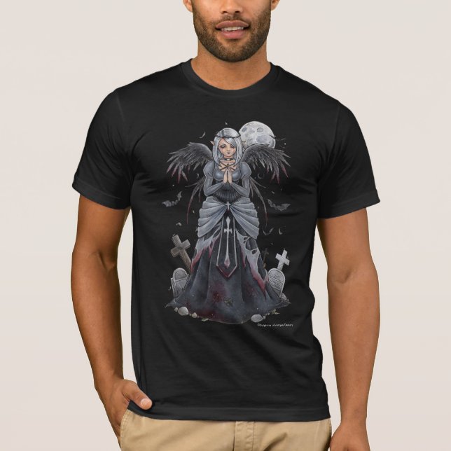 The Dark Priestess Angel Shirt (Front)