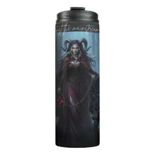 The Dark Red Ridding Hood Thermal Tumbler