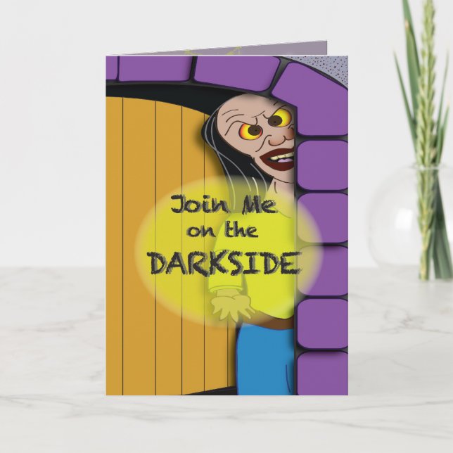 The Dark Side of Halloween Card (Front)