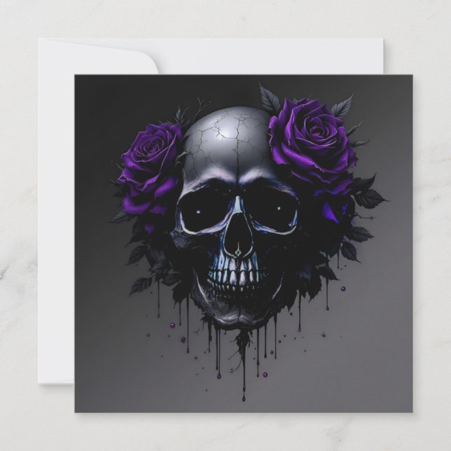 The Dark Skull  Invitation (Front)