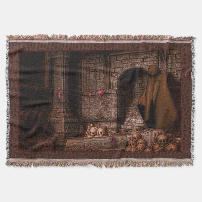 The Dark Throw Blanket (Front)