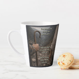 The darkest valley latte mug