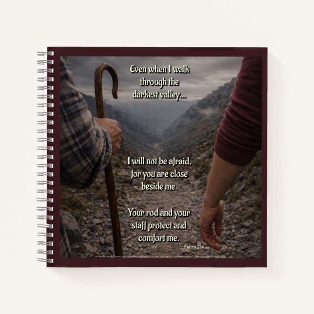 The darkest valley notebook (Front)