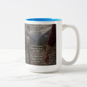 The darkest valley Two-Tone coffee mug