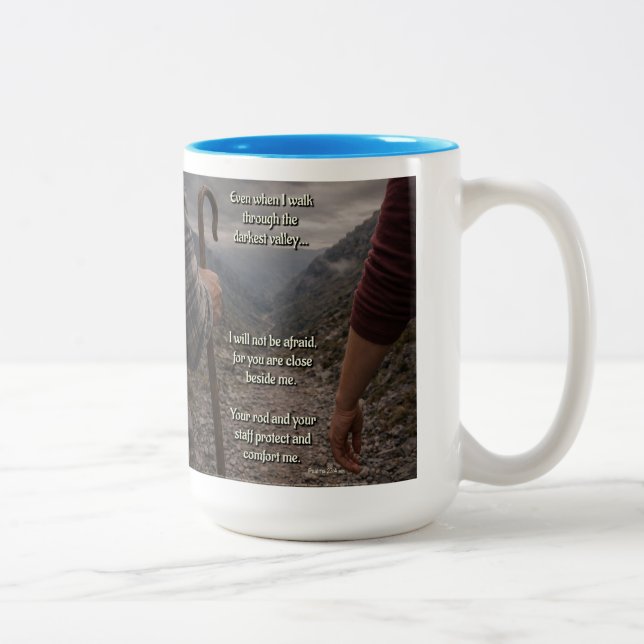 The darkest valley Two-Tone coffee mug (Right)
