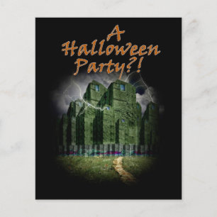 The Darkside of The Haunted City Halloween Flyer