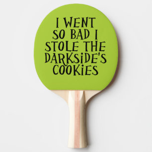 The Darkside's Cookies Ping Pong Paddle