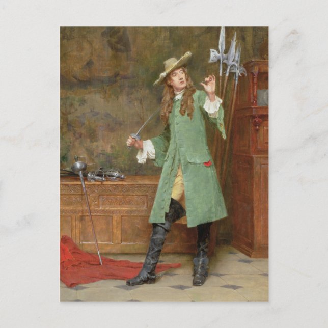 The Dashing Cavalier Postcard (Front)