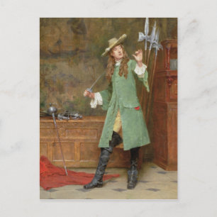 The Dashing Cavalier Postcard