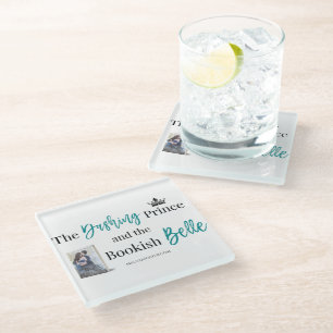 The Dashing Prince and the Bookish Belle Coaster