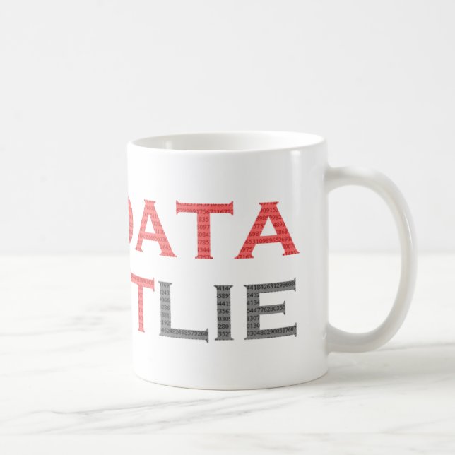 The Data Don't Lie Mug (Right)